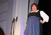Gstanzlsängerin Renate Maier beim Starkbieranstich im Löwenbräukeller 2018 (©Foto: Martin Schmitz)